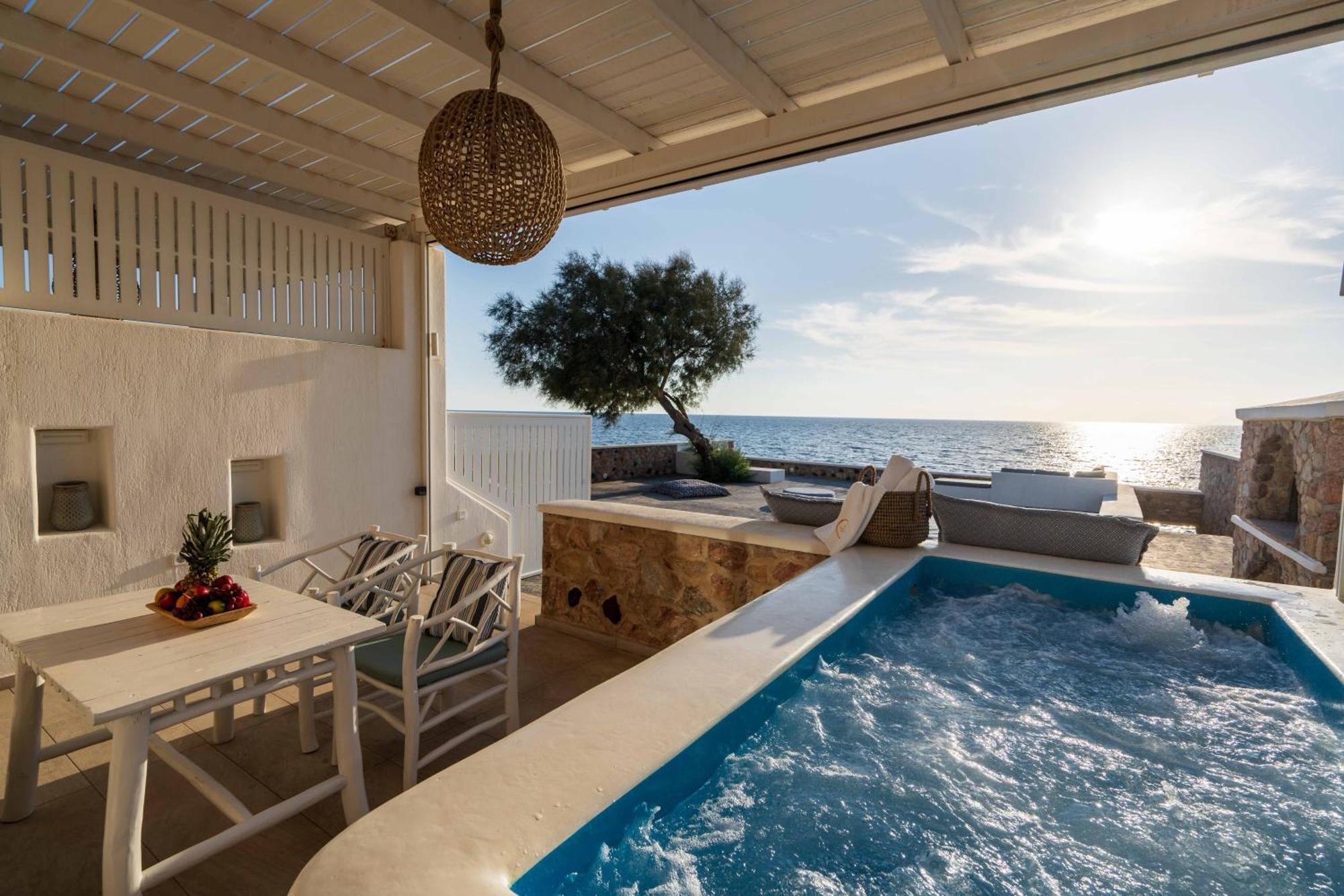Aegean Melody Suites Vlychada Exterior foto