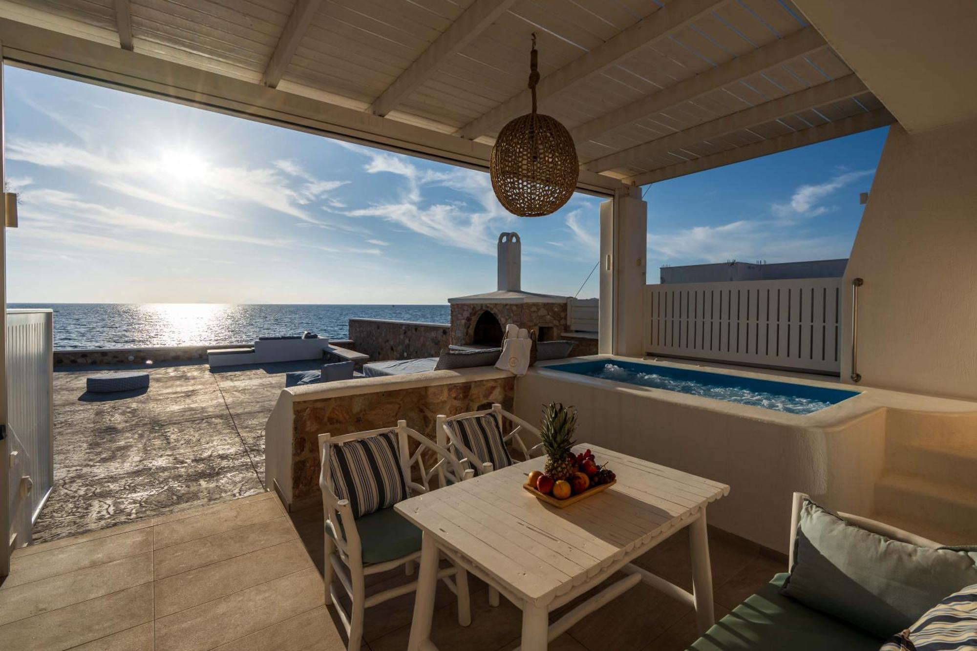 Aegean Melody Suites Vlychada Exterior foto