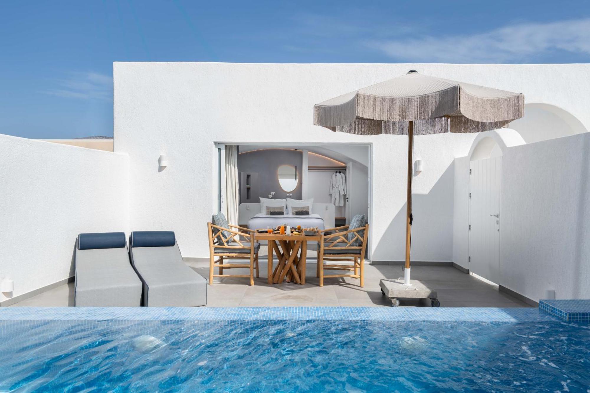 Aegean Melody Suites Vlychada Exterior foto
