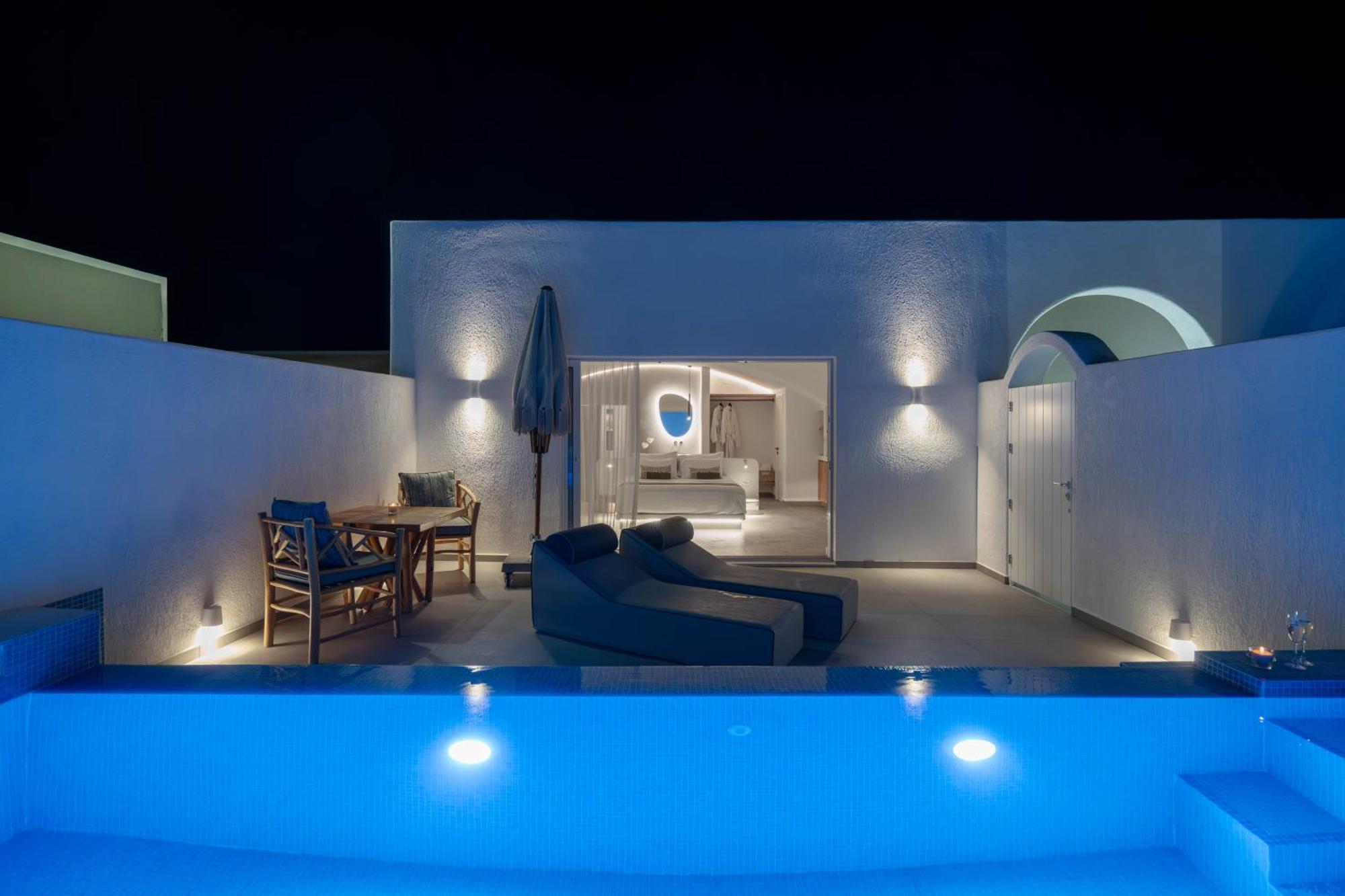 Aegean Melody Suites Vlychada Exterior foto